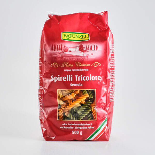 Spirelli Tricolore durumnisujahust 500g Rapunzel